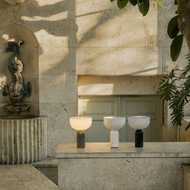 Marmor Tischlampe Luxus Gold Akzente Modern