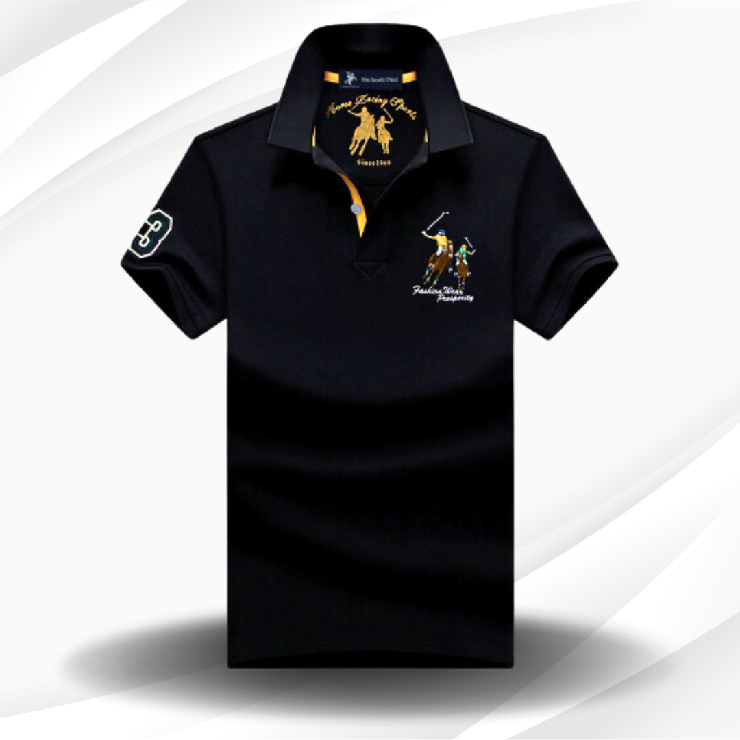 Herren Polo Shirt Sportlich Modern Slim Fit - BerlinGlamour