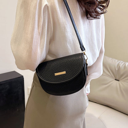 Elegante Sattelleder Handtasche Damen