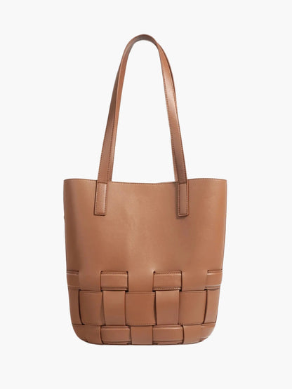 Geflochtene Lederhandtasche Frauen