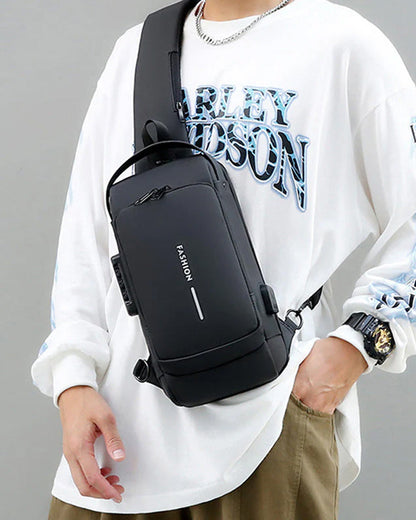 Sicherheitsbrusttasche Mit Zahlenschloss Diebstahlschutz