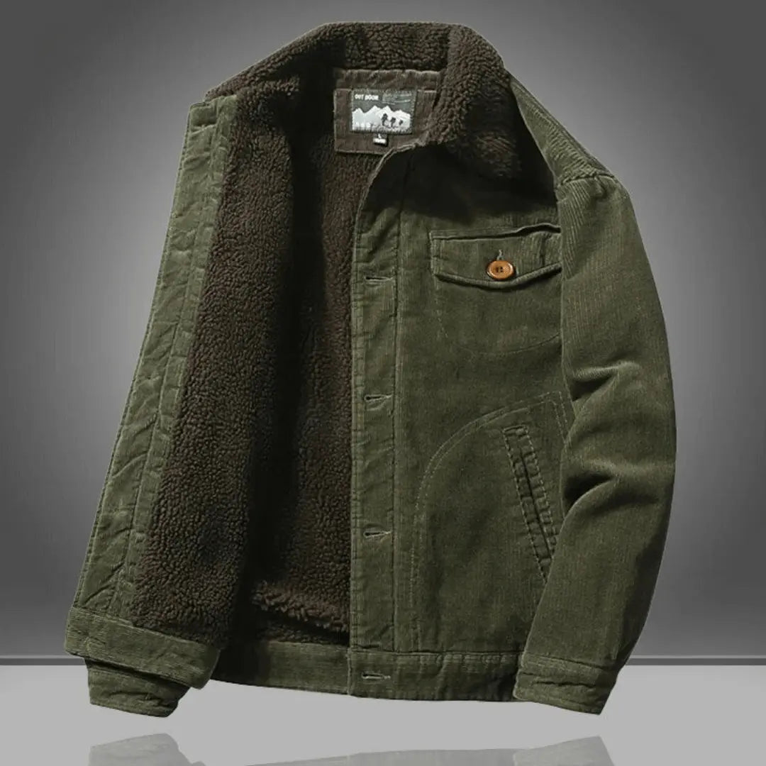 Männer Winterjacke Warm Isoliert Modern