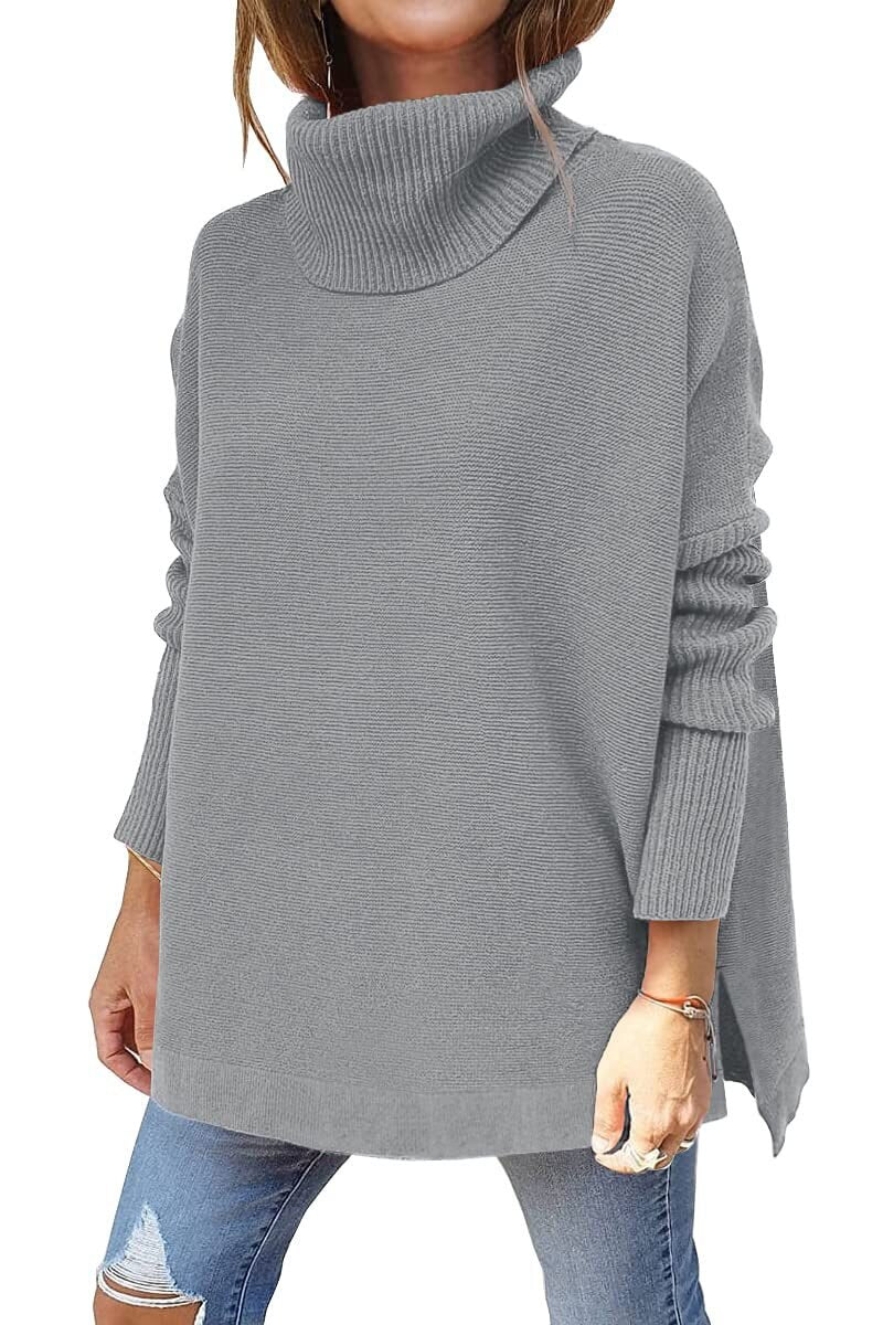 Damenschal Rollkragen Pullover Bequem Herbst