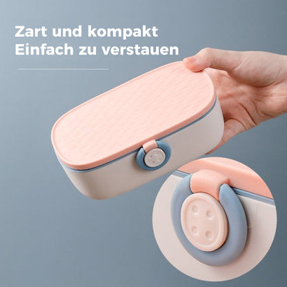 Nähkästchen Komplett Set mit Knöpfen und Fingerhut