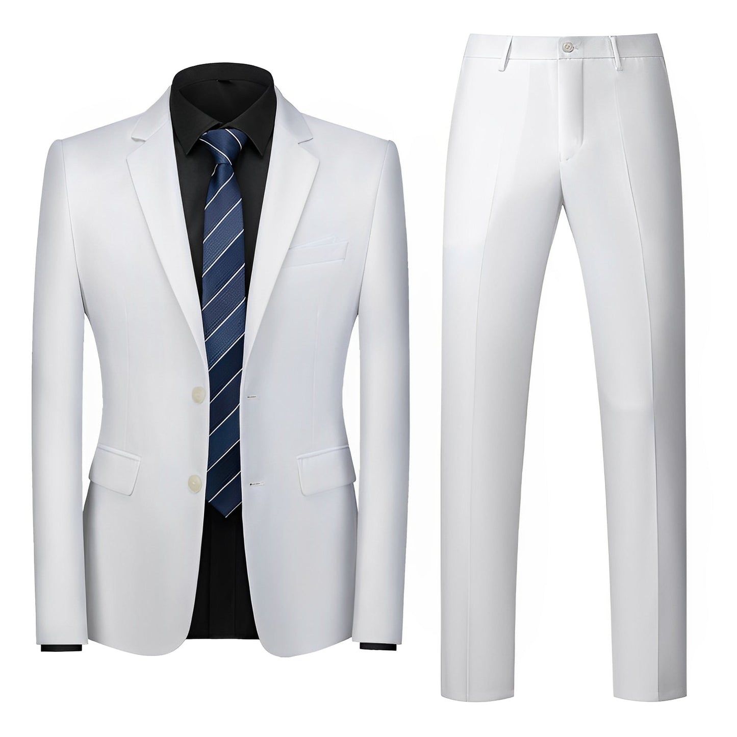 Maßgeschneiderter Herren Anzug 2-teilig Elegant
