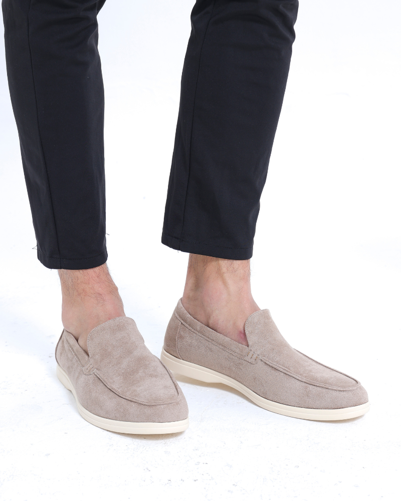 Herren Loafer Wildleder Sommer Elegant Schlüpfen