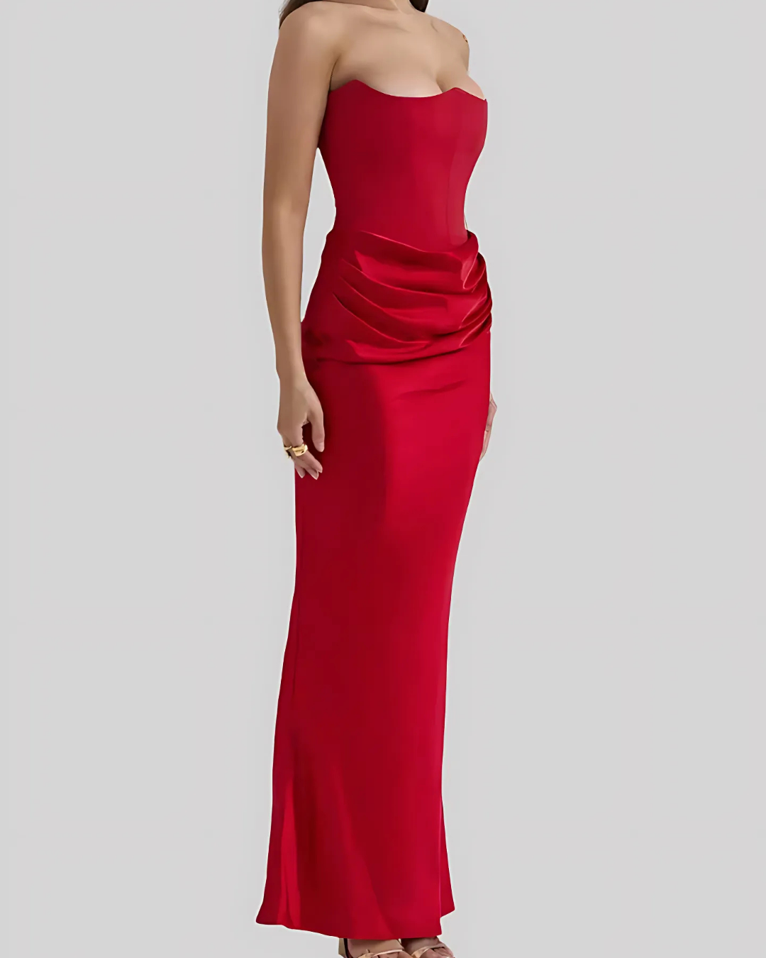 Hochzeitskleid Damen Maxikleid Elegant Lang