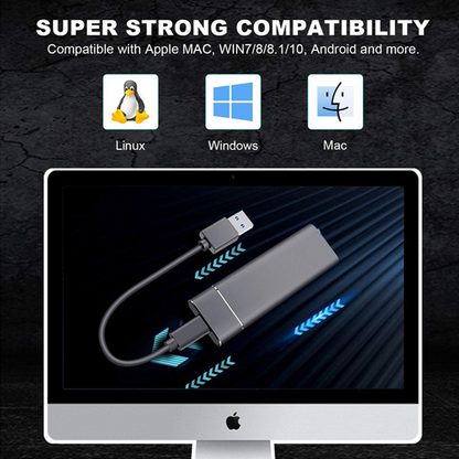 Schnelle Externe SSD Festplatte 1TB USB-C