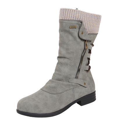 Weiche Damen Winterstiefel Komfortabel Warm