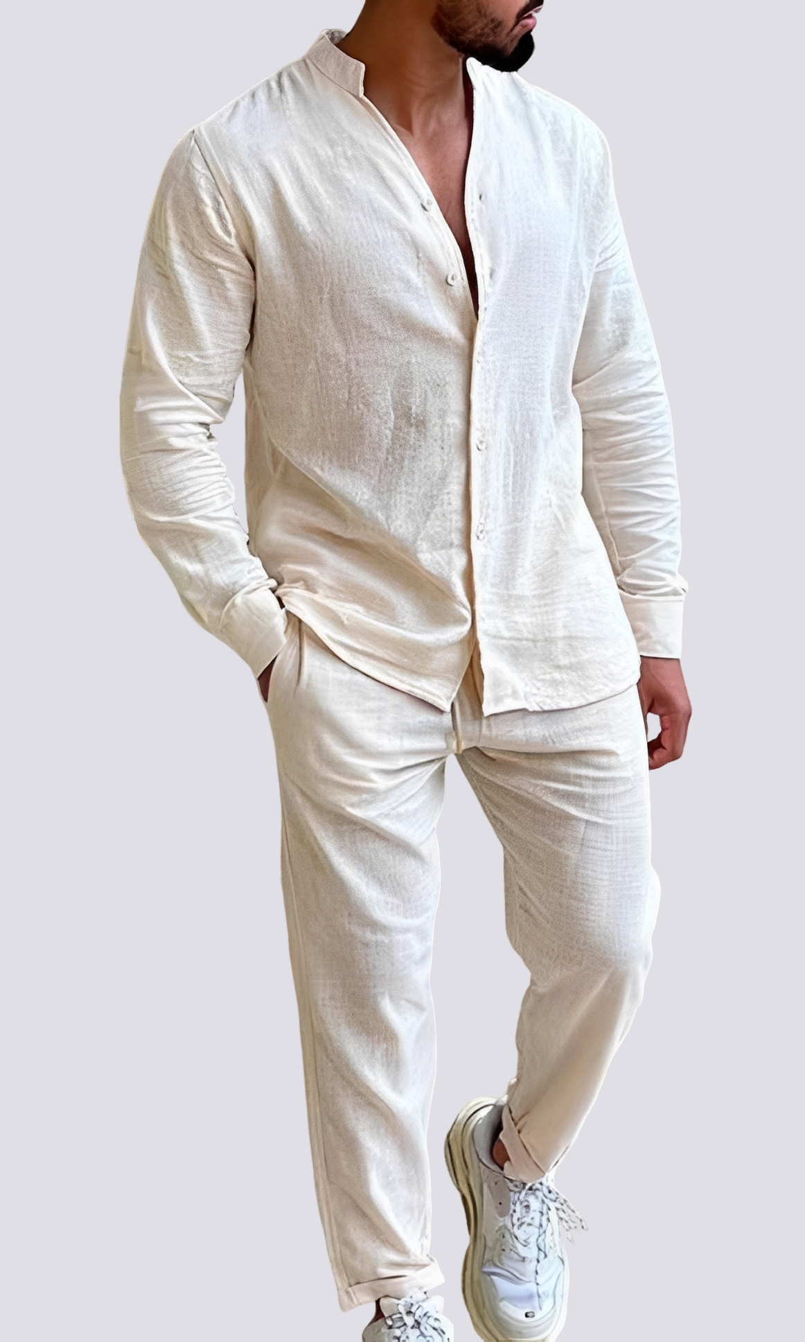 Bequemes Herren Lounge-Set 2-teilig Komfort - BerlinGlamour