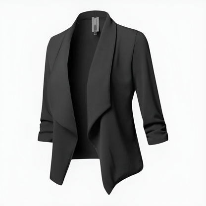 Damens Blazer Langarm Modern Chic