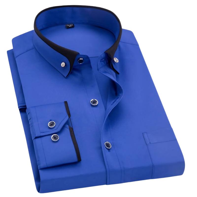 Herren Langarmhemden Elegante Modern Style