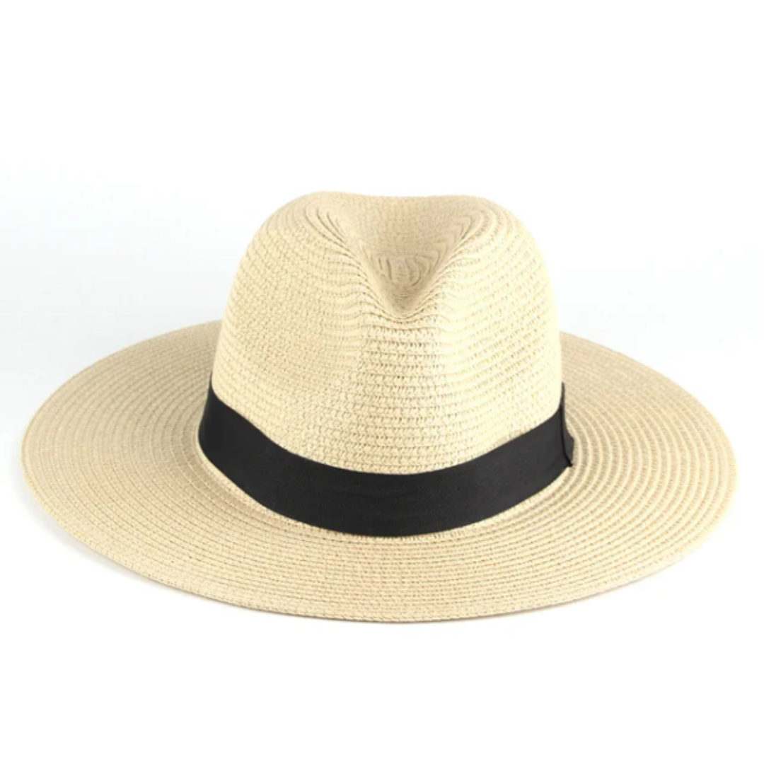 Herren Panama Hut Elegante Sommermütze