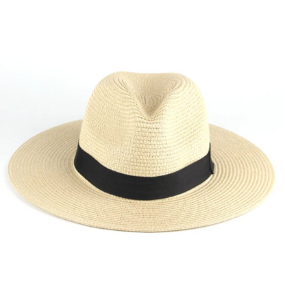 Herren Panama Hut Elegante Sommermütze