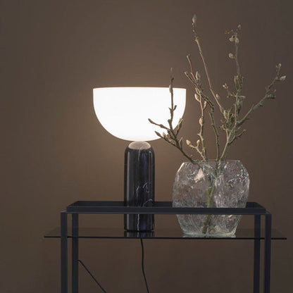 Marmor Tischlampe Luxus Gold Akzente Modern