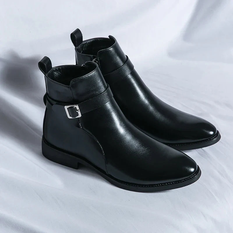 Herren Lederschuhe Elegante Mode Schuhe