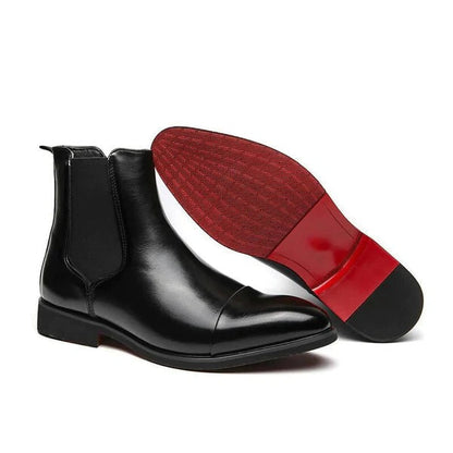 Stilvolle Herrenstiefel Elegante Lederschuhe