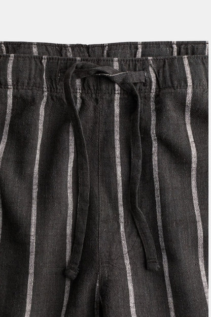 Herren Loungehose Nadelstreifen Modern Oldschool Stil