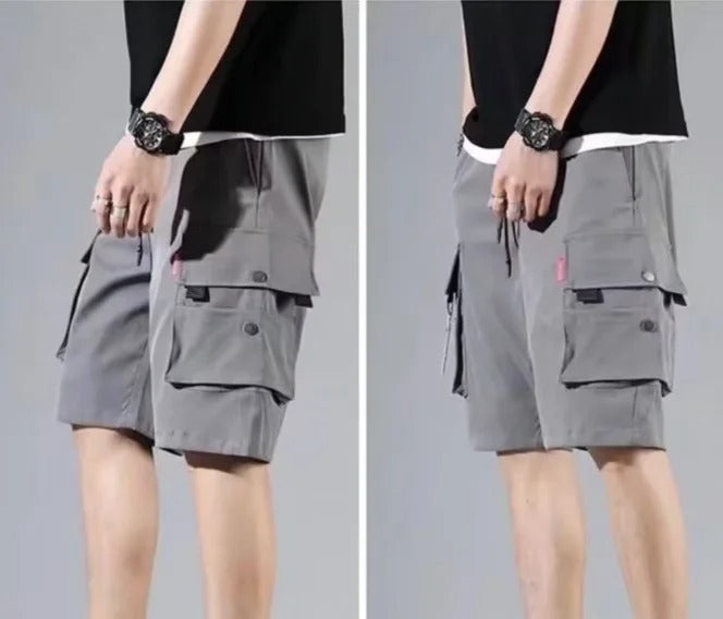 Männer Cargo Shorts Bequem Mit Vielen Taschen
