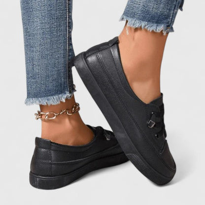 Damen Sneaker Frühling Klassisch Schnüren