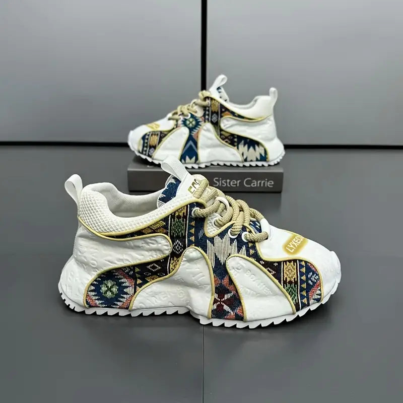 Herrenschuhe Moderne Printschuhe Heidi Style