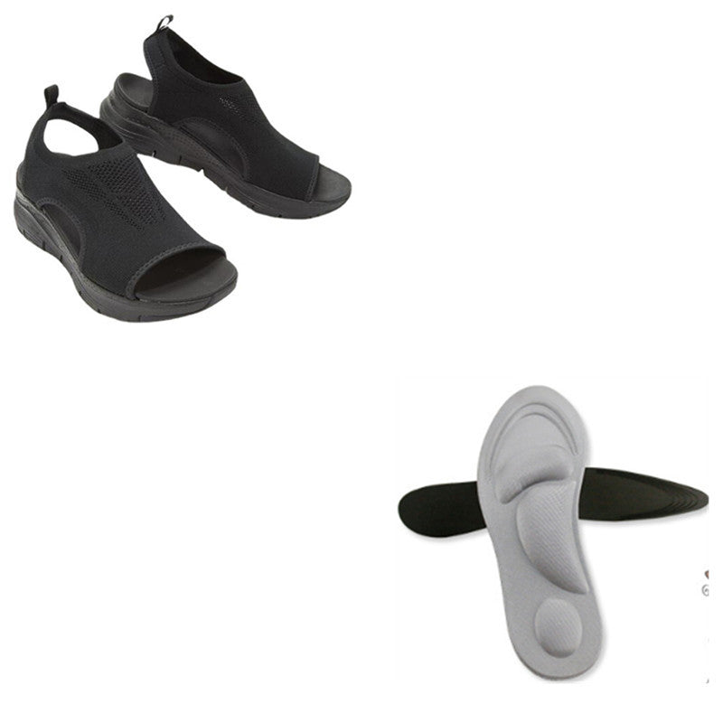 Damen Sandalen Komfort Orthopädisch Bequem