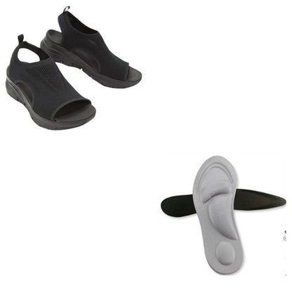 Damen Sandalen Komfort Orthopädisch Bequem