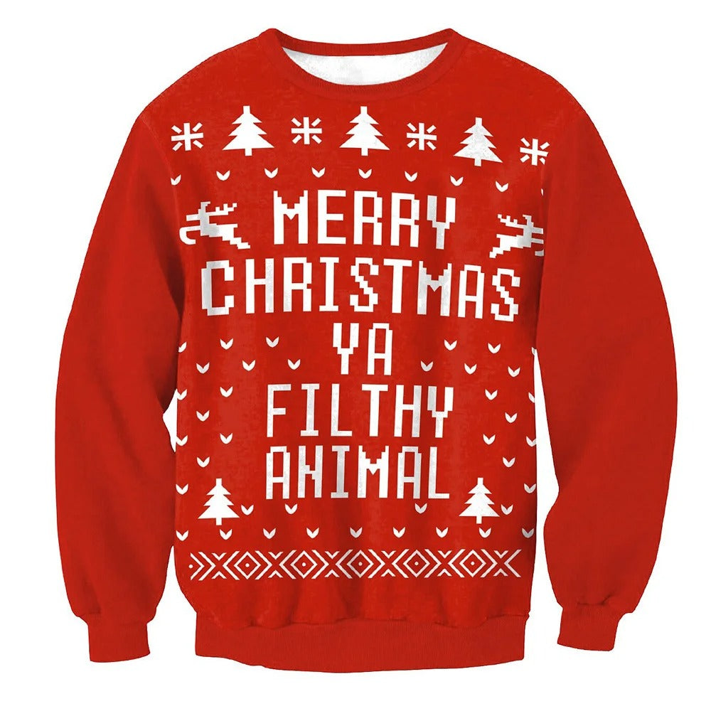 Unisex Weihnachtspullover