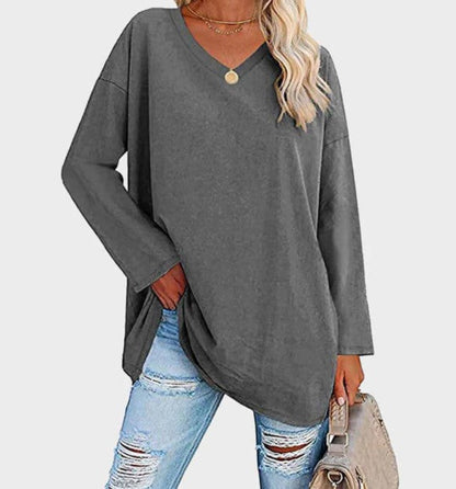 Eleganter Langarm Pullover für Damen