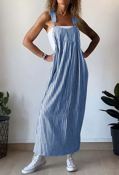 BerlinGlamour Casual gestreiftes Kleid