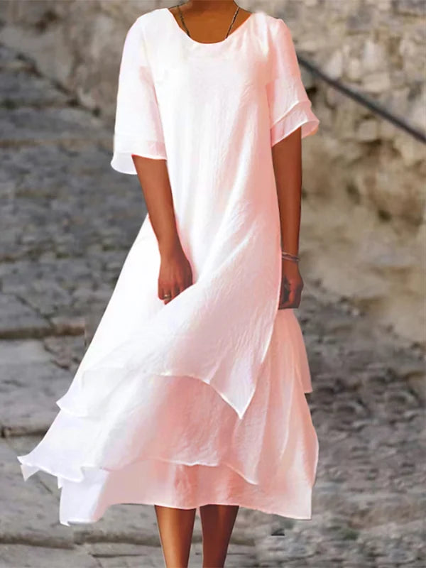 Kimberley: Elegantes Etuikleid mit Schlitz