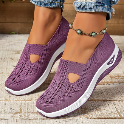 Damen Sneaker Orthopädisch Bequem Laufsohle