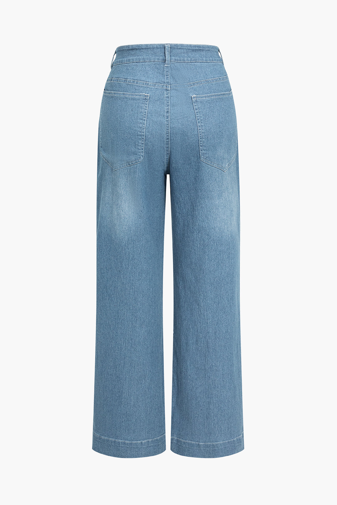 Weite Damenjeans aus Stretch-Denim