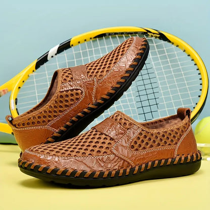 Herren Sandalen Mesh atmungsaktiv bequem - BerlinGlamour
