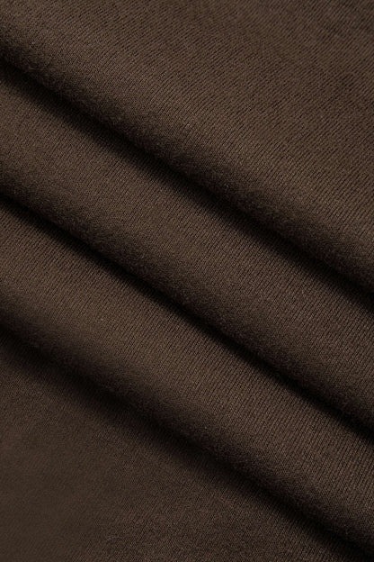 Lässiges Zweiteiler Set Hoodie Midi Kleid Damen