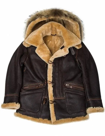 Lederjacke Männer Schwarz Bikerstil - BerlinGlamour