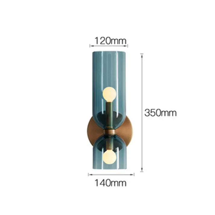 Moderne Wandlampe LED DuoGlow Elegante Beleuchtung