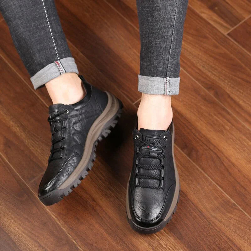 Herren Lederschuhe Orthopädisch Komfortabel Heidi - BerlinGlamour