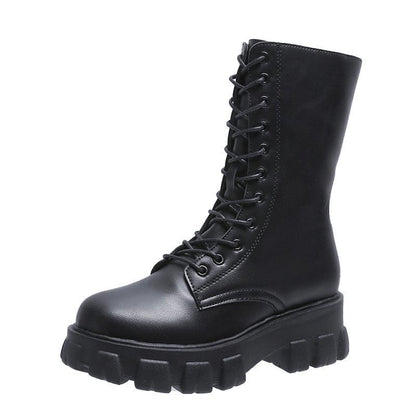 Damen Stiefel Schnürstiefel Heidi Chic Winter