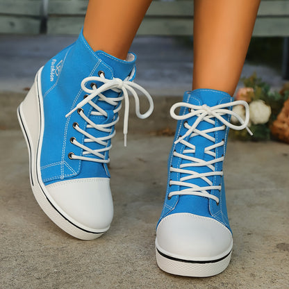 Stiefeletten Damen Einfach Liebesmotiv Sneaker