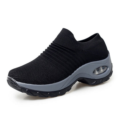 Damen Sneaker Orthopädisch mit Luftpolster Sohle