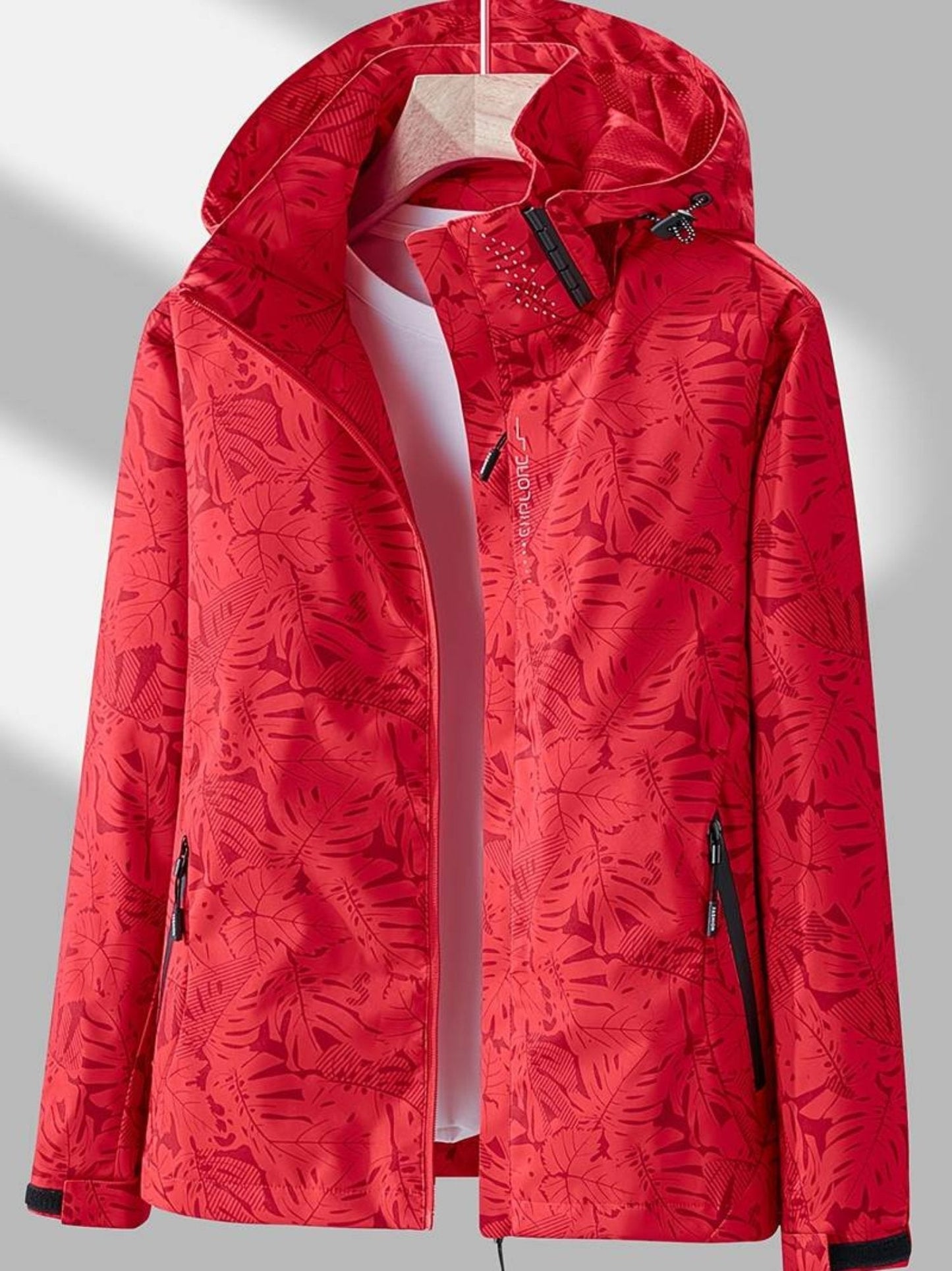 Frauen Sportwindbreaker Atmungsaktiv Wasserdicht Outdoor