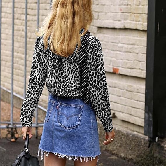 Leo Bluse Trendig Damenoberteil Modern