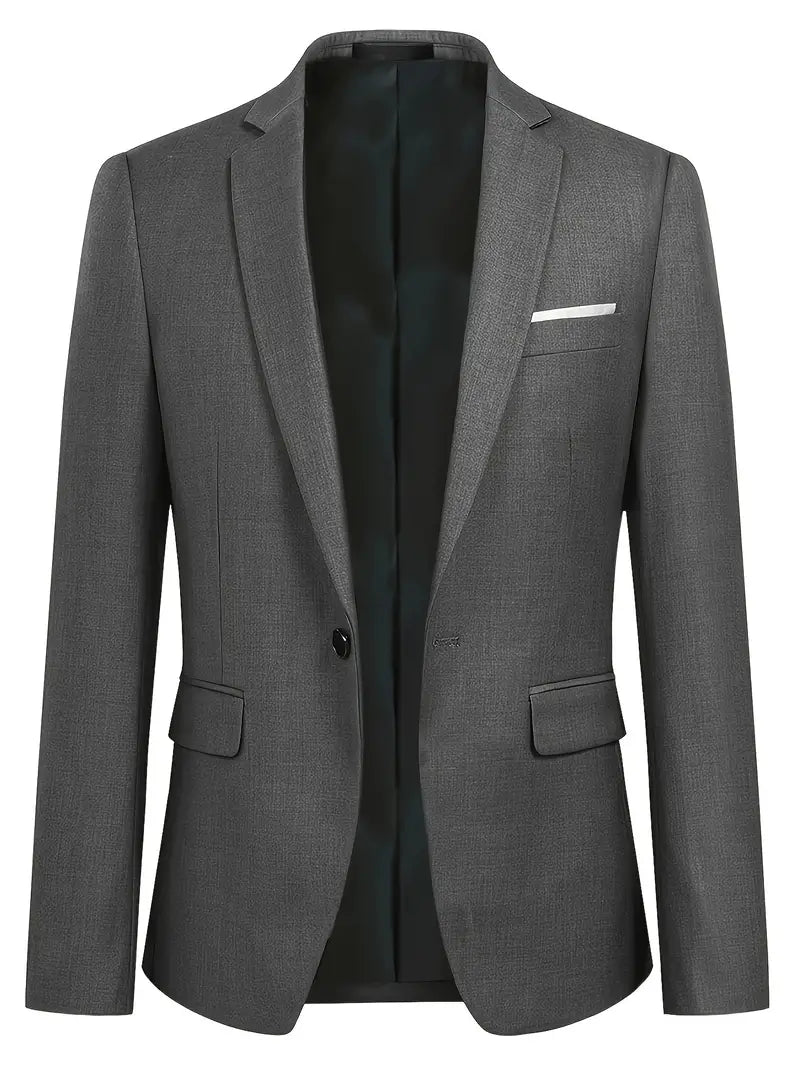 Herrenanzug Zweiteiler Klassisch Business Blazer Hose