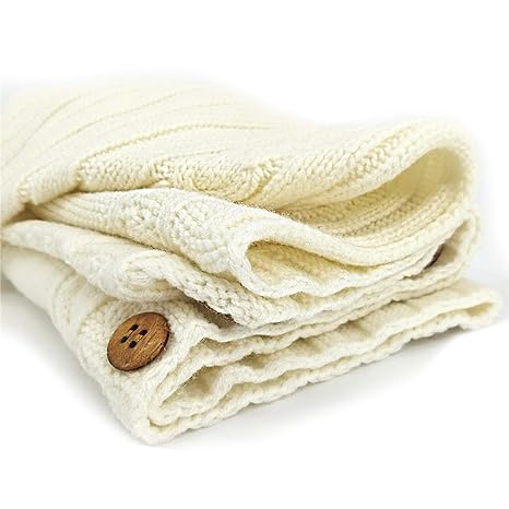 Luxuriöse Babydecke Weich Beige Wärme