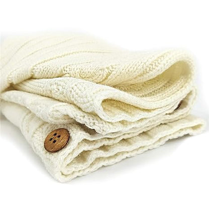 Luxuriöse Babydecke Weich Beige Wärme