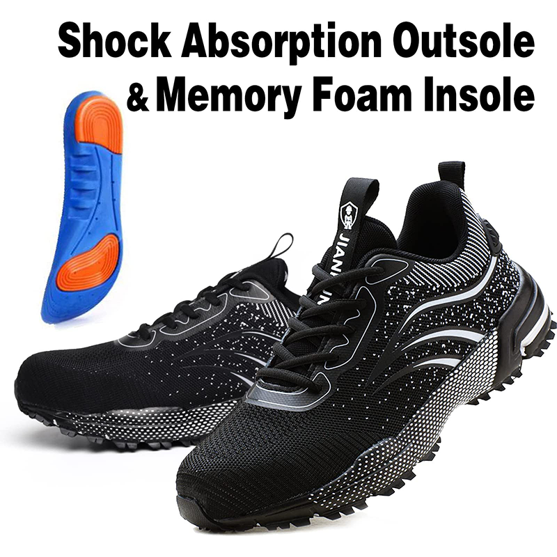 Atmungsaktive Sicherheitsschuhe Herren Damen Sportlich