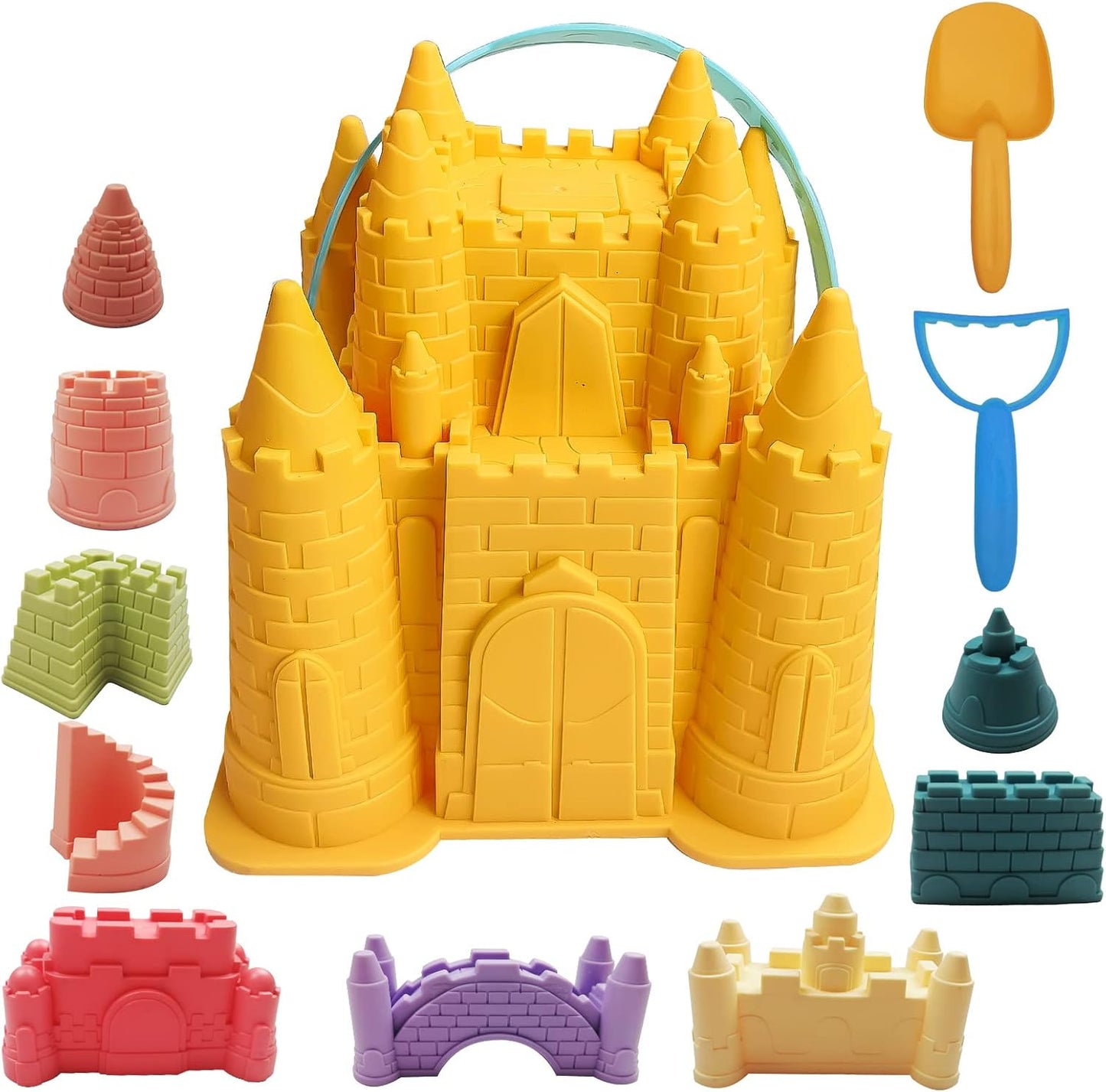 Kinder Sandkastenspielset Outdoor Spielzeug Bunt