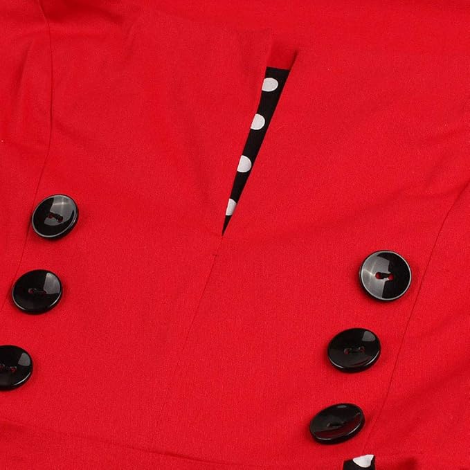 Rockabilly Kleid Retro Damenkleid Glamour Style