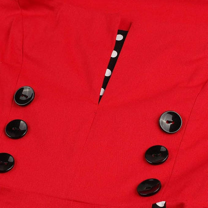 Rockabilly Kleid Retro Damenkleid Glamour Style